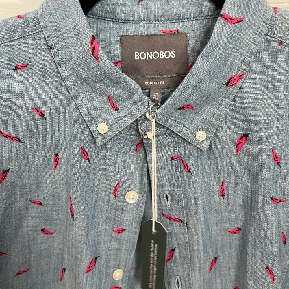 Bonobos Mens Button Down Shirt. New with tag